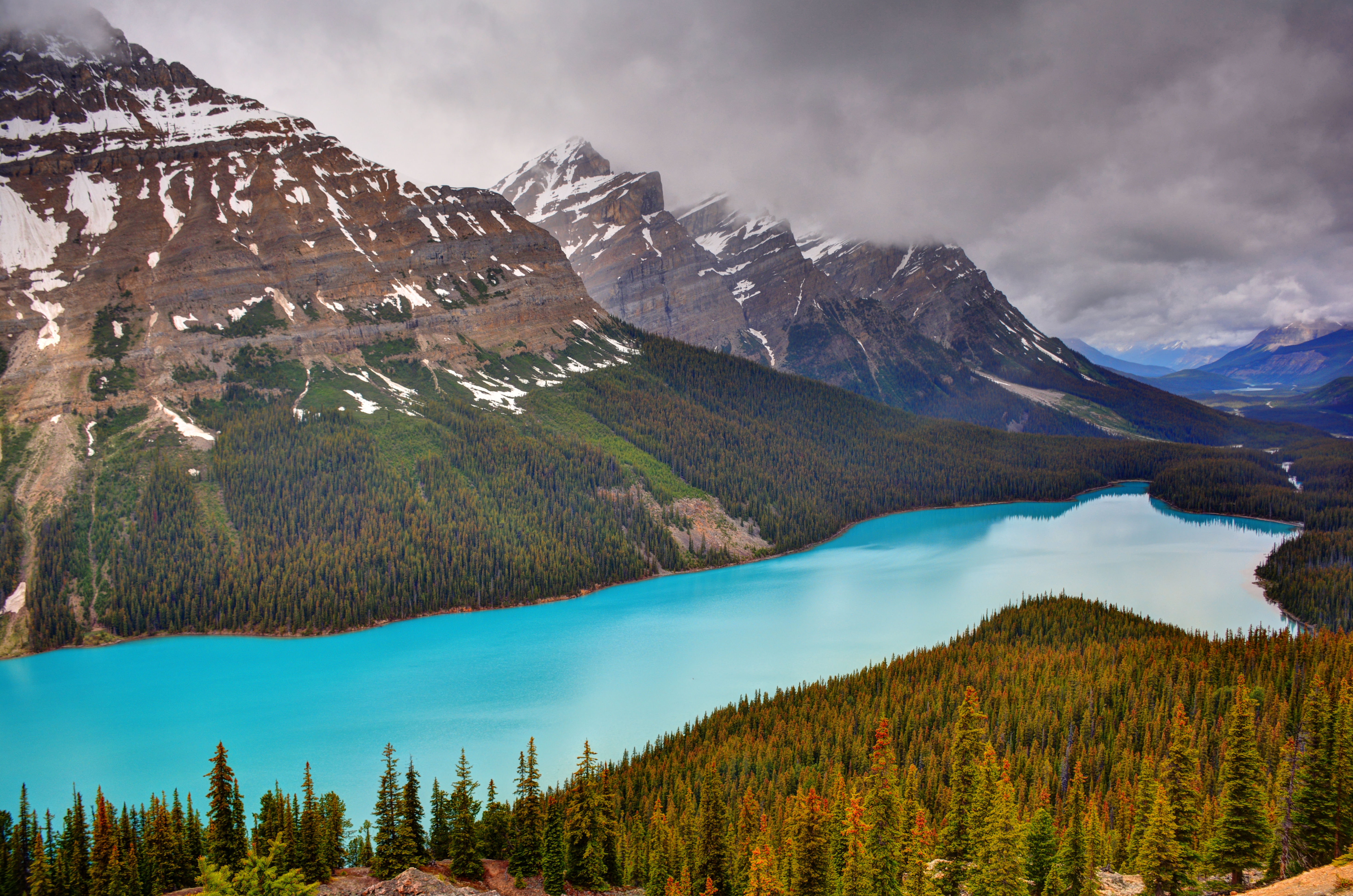 Peyto Lake, Banff National Park, Alberta загрузить